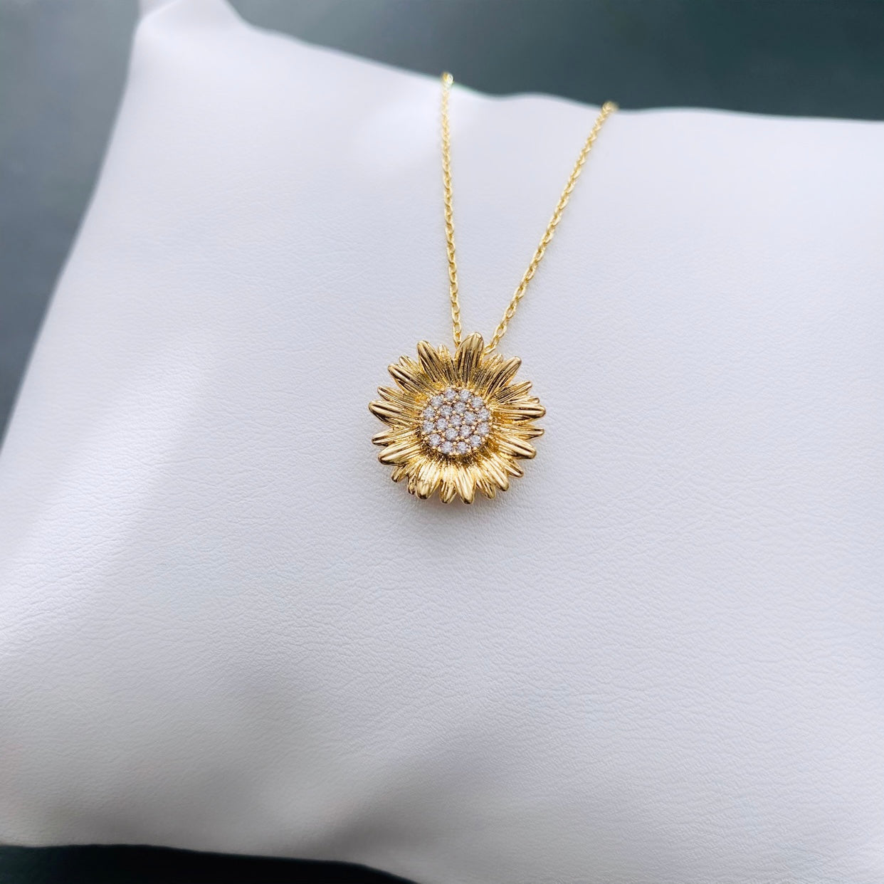 Sunflower Necklace