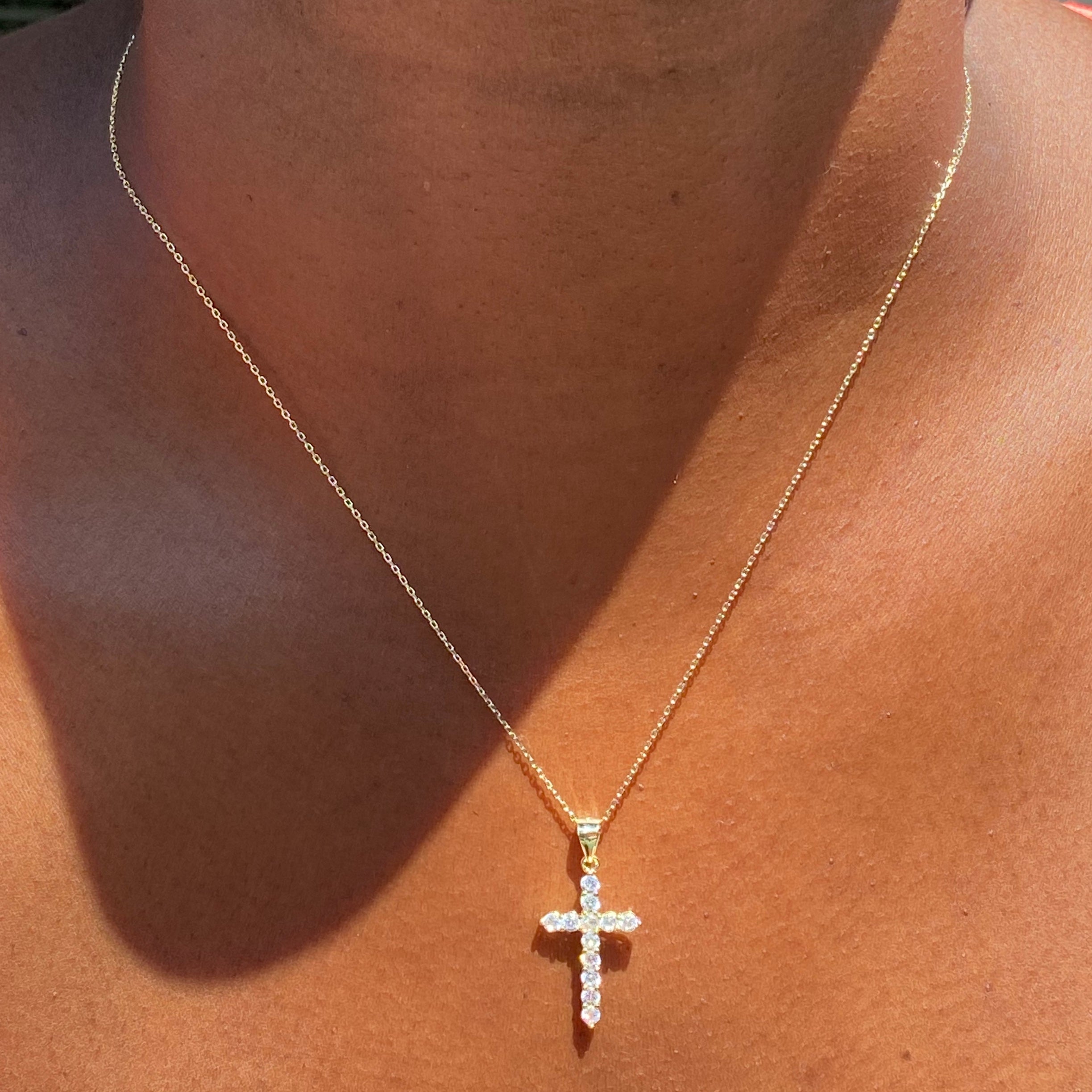 Stella Cross Necklace