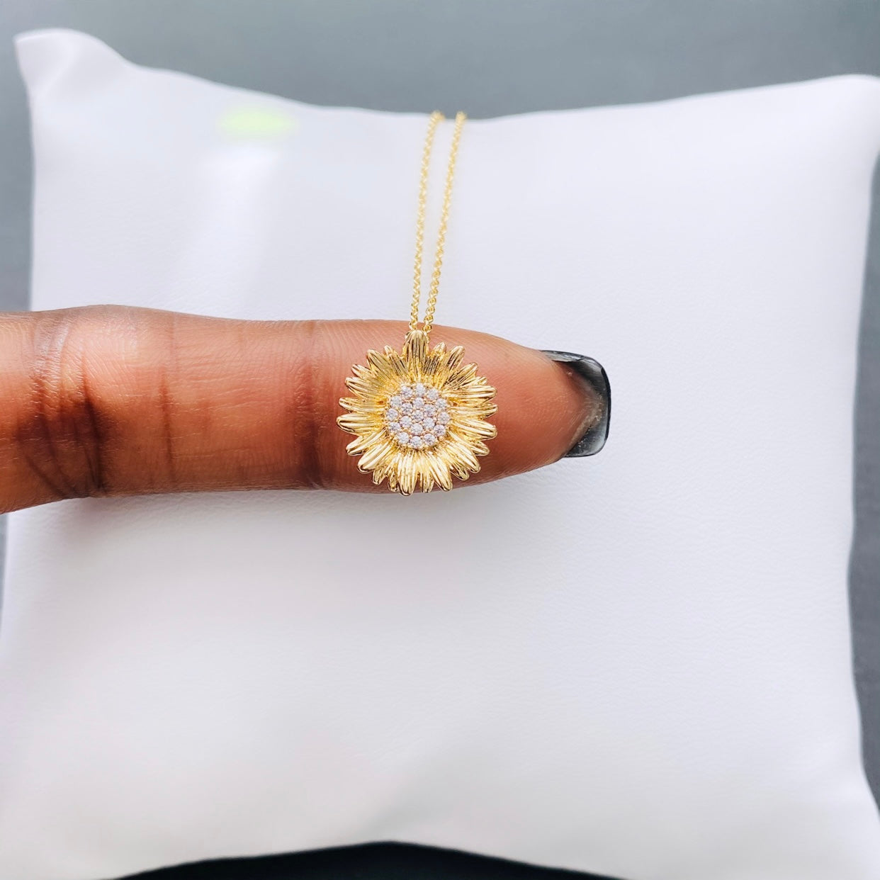 Sunflower Necklace